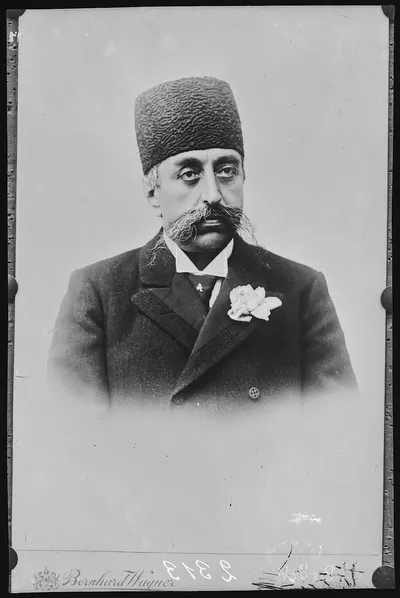 Portrait Mozaffar ad-Din, Shah of Persia — تصویر رکورد یوروپیانا
