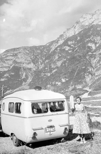 Wohnwagen, Berge — تصویر رکورد یوروپیانا