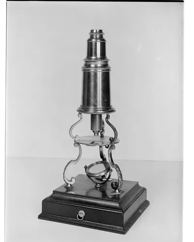 All brass Culpeper type of Microscope, circa 1780 — تصویر رکورد یوروپیانا