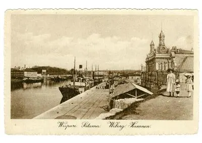 Hamnen i Viborg ca 1917. — تصویر رکورد یوروپیانا