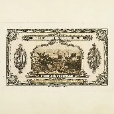 50 francs, épreuve de 1931 — تصویر رکورد یوروپیانا