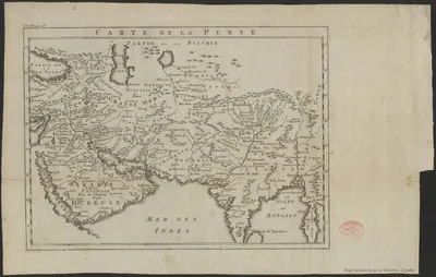 Carte de la Perse [Material cartográfico] — تصویر رکورد یوروپیانا
