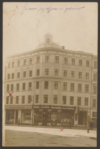 Ansichtskarte Wohn- und Geschäftshaus, Oranienstraße 198 — تصویر رکورد یوروپیانا