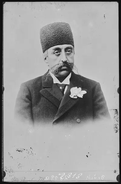 Portrait Mozaffar ad-Din, Shah of Persia — تصویر رکورد یوروپیانا
