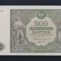 500 złotych — تصویر رکورد یوروپیانا
