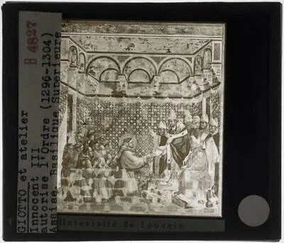 Giotto. Legende van Sint-Franciscus Bevestiging van de regel — تصویر رکورد یوروپیانا