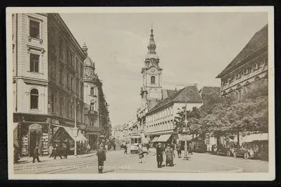 Graz. Bismarckplatz und Herrengasse — تصویر رکورد یوروپیانا