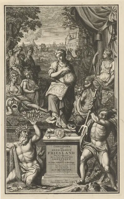 Allegorie op het vruchtbare Friesland — تصویر رکورد یوروپیانا