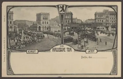 Ansichtskarte „Das Hallesche Tor“ — تصویر رکورد یوروپیانا