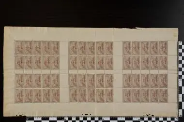 Ολυμπιακοί Αγώνες  Αθήνα 1896 - Ακρόπολη των Αθηνών (καφεκόκκινο) — تصویر رکورد یوروپیانا
