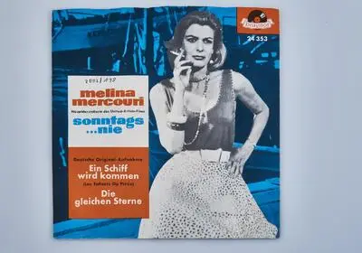 Ein Schiff wird kommen - Melina Mercouri Single — تصویر رکورد یوروپیانا