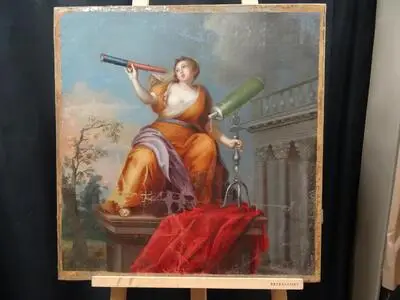 CARTON DE GARNITURE DE MOBILIER - L'Astronomie — تصویر رکورد یوروپیانا