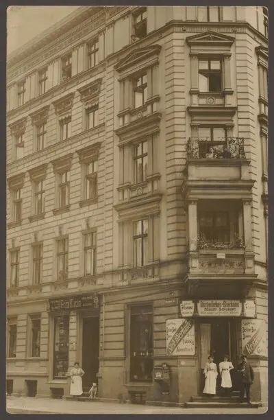 Ansichtskarte Fürbringerstraße, Ecke Solmsstraße — تصویر رکورد یوروپیانا