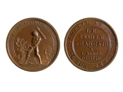 Medalie dedicată bătăliilor de la Millesimo și Dego — تصویر رکورد یوروپیانا
