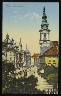 Graz. Herrengasse. — تصویر رکورد یوروپیانا