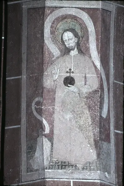 Zwei weibliche Heilige und Christus — تصویر رکورد یوروپیانا