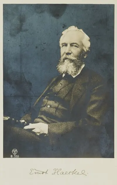 Postkartenporträt von Ernst Haeckel — تصویر رکورد یوروپیانا