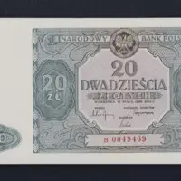 20 złotych — تصویر رکورد یوروپیانا
