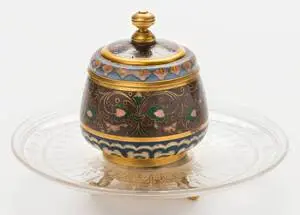 Tintenfass mit Glasteller — تصویر رکورد یوروپیانا