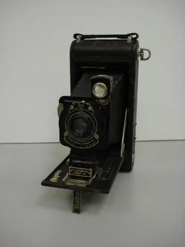 KODAK JUNIOR NO 1A AUTOGRAPHIC CAMERA — تصویر رکورد یوروپیانا