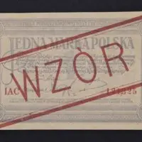 1 marka polska - WZÓR — تصویر رکورد یوروپیانا