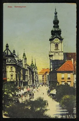 Graz. Herrengasse. — تصویر رکورد یوروپیانا