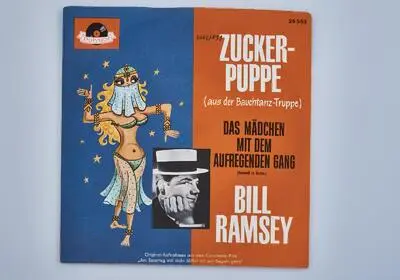 Zuckerpuppe (aus der Bauchtanz-Truppe) - Bill Ramsey Single — تصویر رکورد یوروپیانا