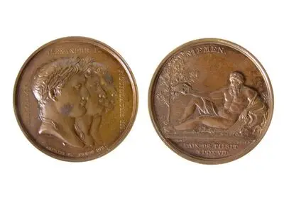 Medalie dedicată păcii de la Tilsit — تصویر رکورد یوروپیانا