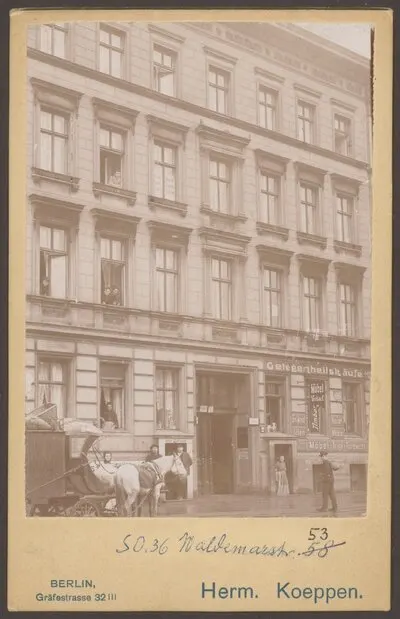 Ansichtskarte Waldemarstraße 53 — تصویر رکورد یوروپیانا