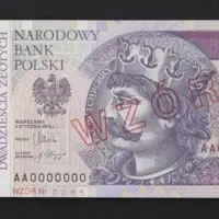20 złotych -WZÓR — تصویر رکورد یوروپیانا