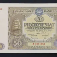 50 złotych — تصویر رکورد یوروپیانا
