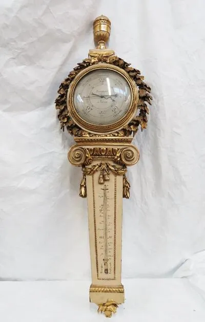 INSTRUMENT SCIENTIFIQUE - Baromètre-thermomètre — تصویر رکورد یوروپیانا