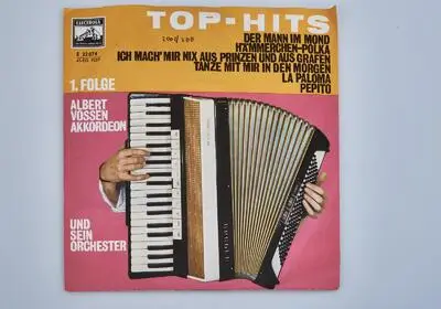 Top-Hits. 1. Folge - Albert Vossen und sein Orchester Single — تصویر رکورد یوروپیانا