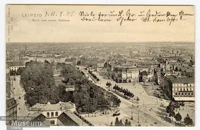 LEIPZIG. View from the new town hall — تصویر رکورد یوروپیانا
