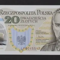 20 złotych - banknot kolekcjonerski — تصویر رکورد یوروپیانا