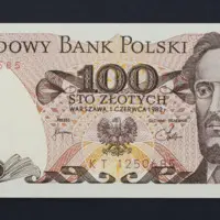 100 złotych — تصویر رکورد یوروپیانا