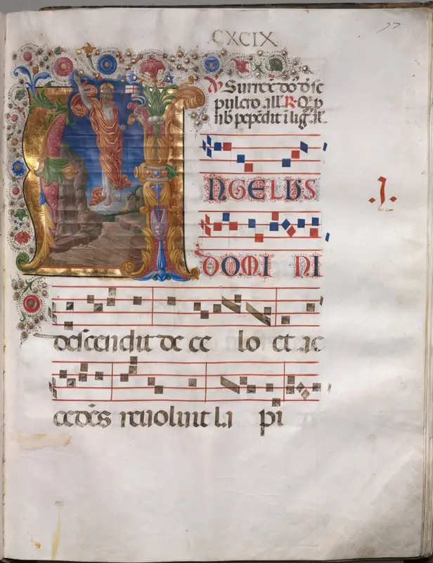 Antiphonary — تصویر رکورد موزهٔ هنر کلیولند (دسترسی آزاد)