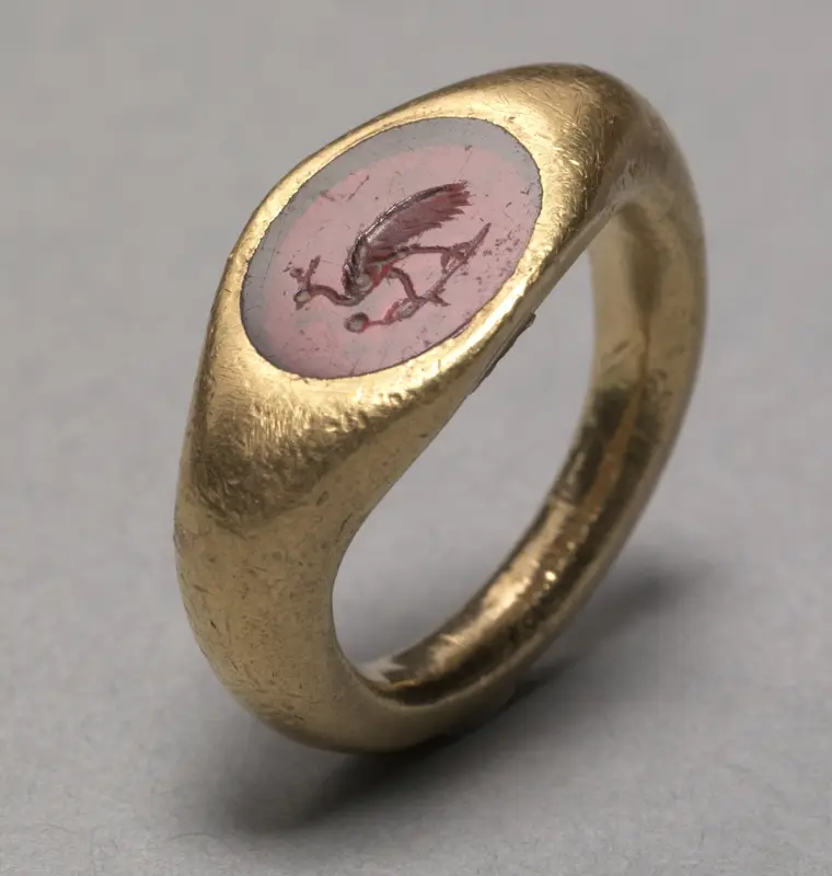 Peacock Ring — تصویر رکورد موزهٔ هنر کلیولند (دسترسی آزاد)