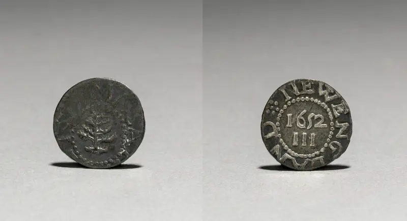 Pine Tree Three Pence — تصویر رکورد موزهٔ هنر کلیولند (دسترسی آزاد)