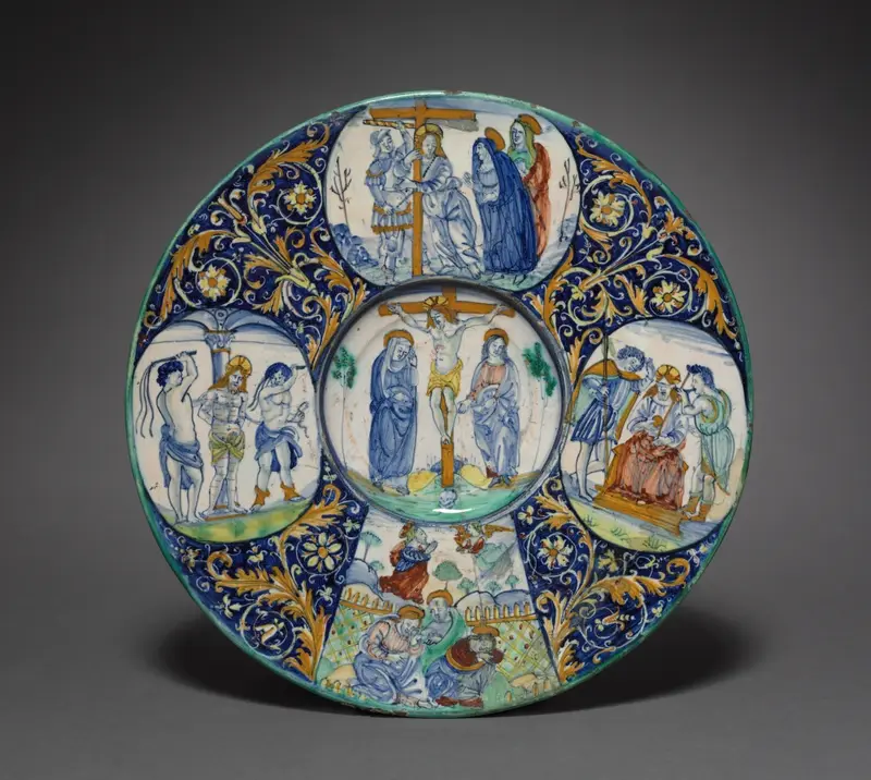 Plate Depicting Christ’s Passion — تصویر رکورد موزهٔ هنر کلیولند (دسترسی آزاد)