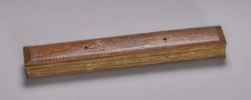 Buddhist Manuscript — تصویر رکورد موزهٔ هنر کلیولند (دسترسی آزاد)