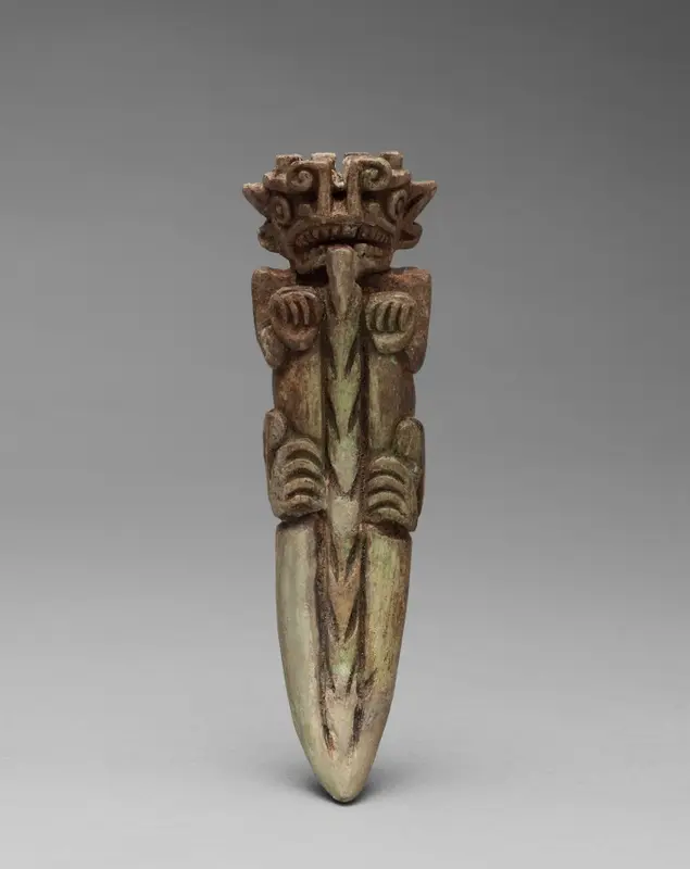 Ornament from Sitio Conte: Animal Pendant(?) — تصویر رکورد موزهٔ هنر کلیولند (دسترسی آزاد)