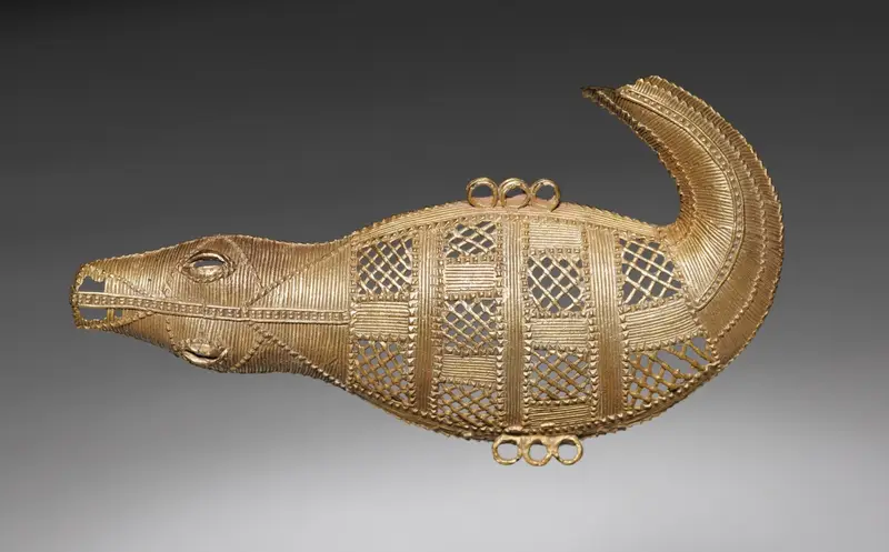Pendant: Crocodile — تصویر رکورد موزهٔ هنر کلیولند (دسترسی آزاد)