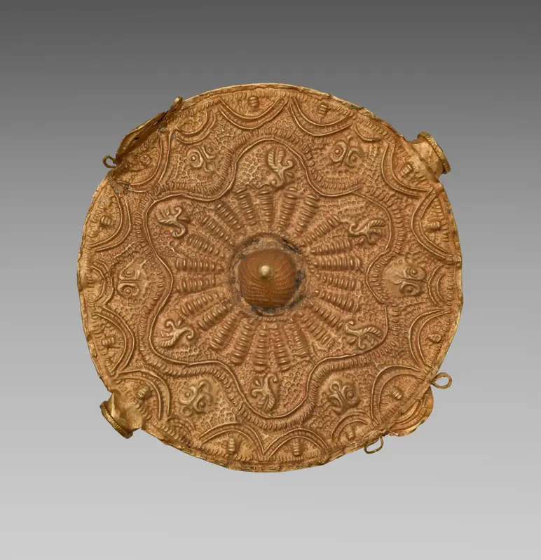 Disk Pendant (akrafokɔnmu) — تصویر رکورد موزهٔ هنر کلیولند (دسترسی آزاد)