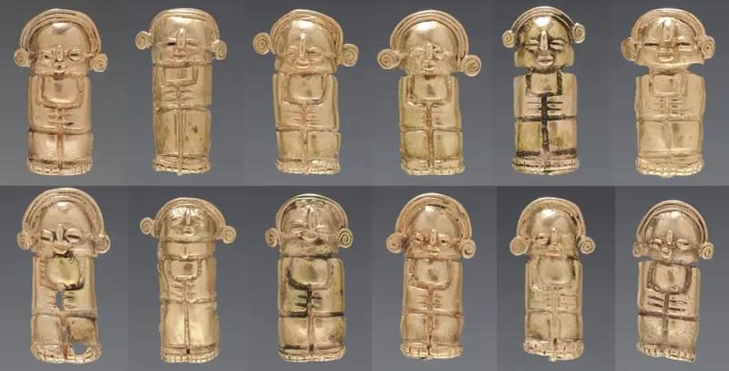 Necklace Figurine Beads — تصویر رکورد موزهٔ هنر کلیولند (دسترسی آزاد)