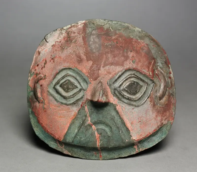 Funerary Mask — تصویر رکورد موزهٔ هنر کلیولند (دسترسی آزاد)
