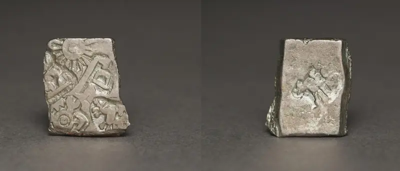 Punch-Marked Coin — تصویر رکورد موزهٔ هنر کلیولند (دسترسی آزاد)