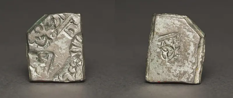 Punch-Marked Coin — تصویر رکورد موزهٔ هنر کلیولند (دسترسی آزاد)