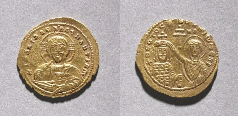 Nomisma with John I Zimisces — تصویر رکورد موزهٔ هنر کلیولند (دسترسی آزاد)