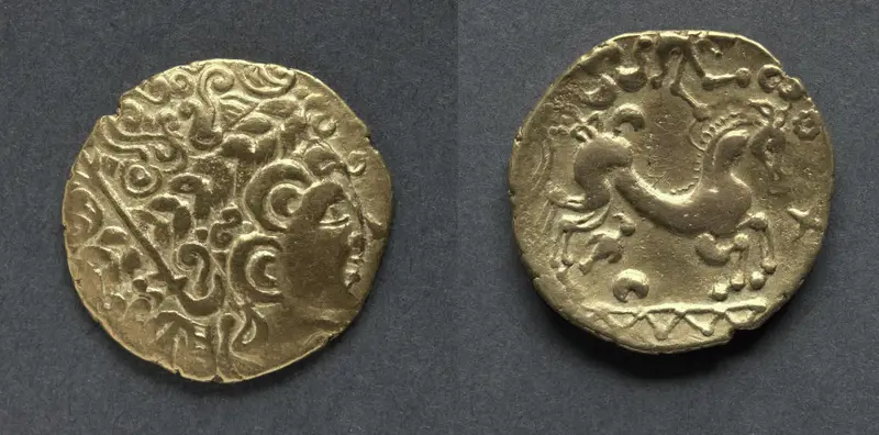 Stater: Head (obverse); Horse with Victory (reverse) — تصویر رکورد موزهٔ هنر کلیولند (دسترسی آزاد)